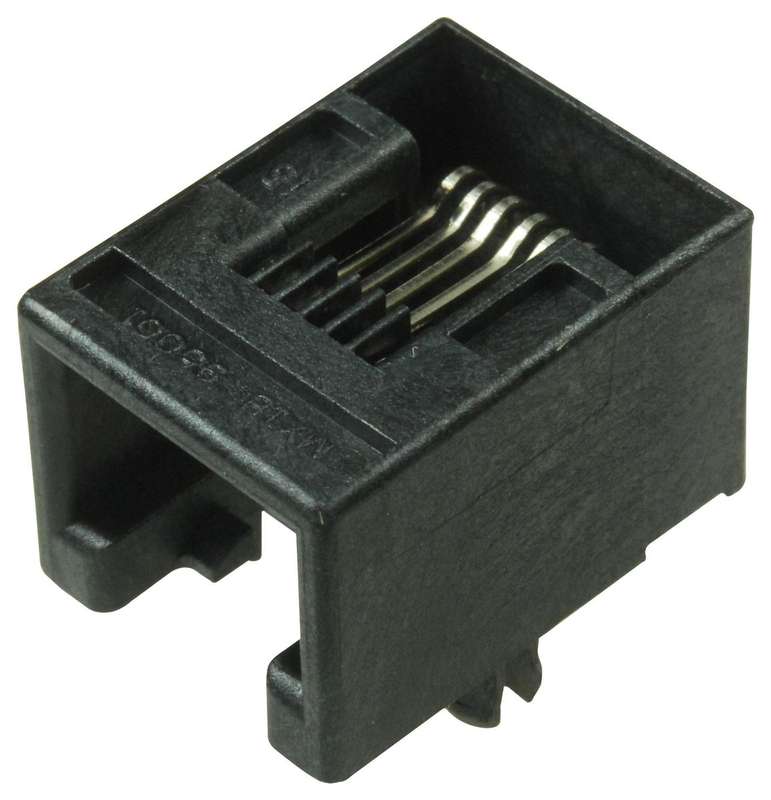 Molex (95501-2661) Modular Connector, Modular Jack, 1 x 1 (Port), 6P6C