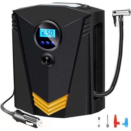 Car Air Pump Mobile Tire Pressure Inflator CZK-3634