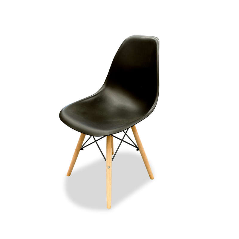 LUNA CHAIR - Kitchen, Patio, Office & Dining Chair - Midnight Black