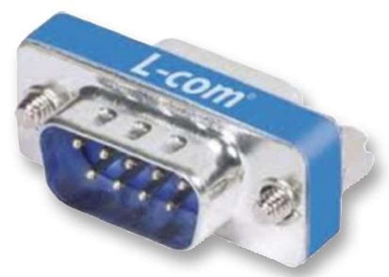 L-Com (DGB9MF) D Sub Connector Adapter, Slim-Line Socket Saver