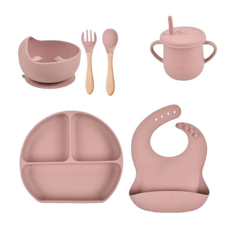 BPA Free Silicone Baby Feeding Set -10pcs