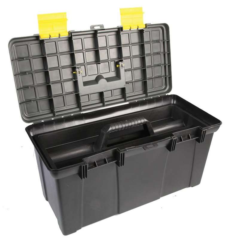 Duratool D00409 Plastic Tool Box
