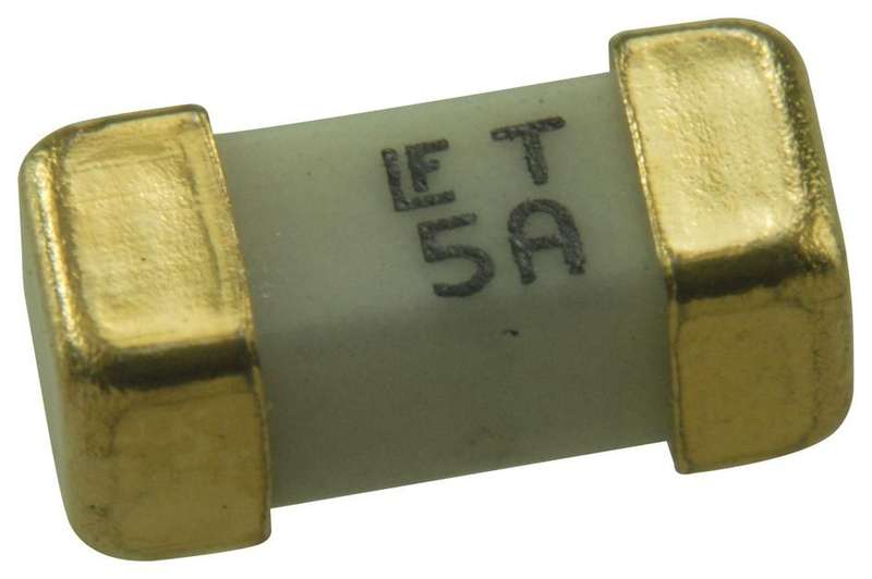 Littelfuse (0452005.MRL) Fuse, Surface Mount, 5 A, Slow Blow, 125 VAC