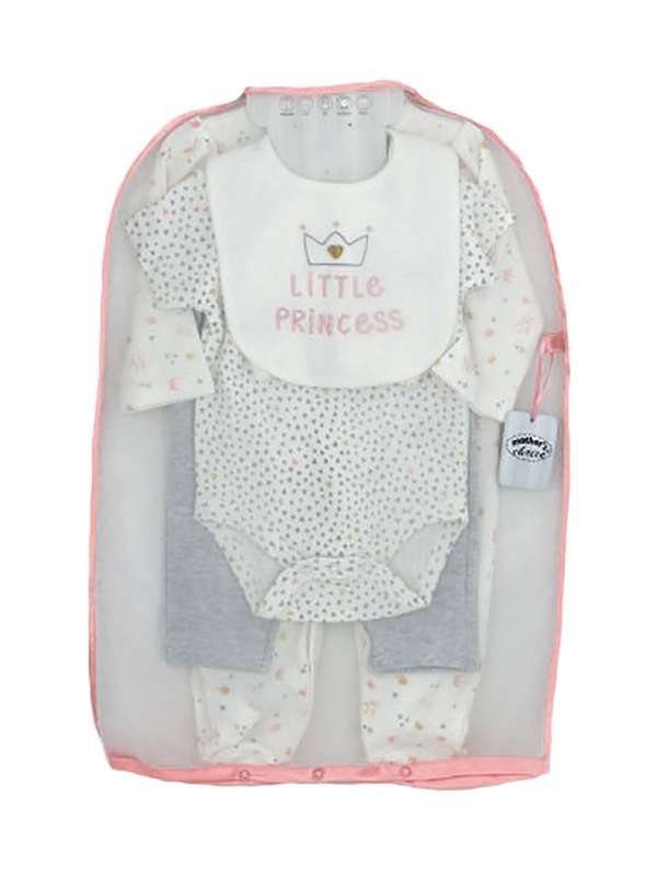 Mothers Choice 100 % Cotton 7 Piece Little Princess Set 6-9 months