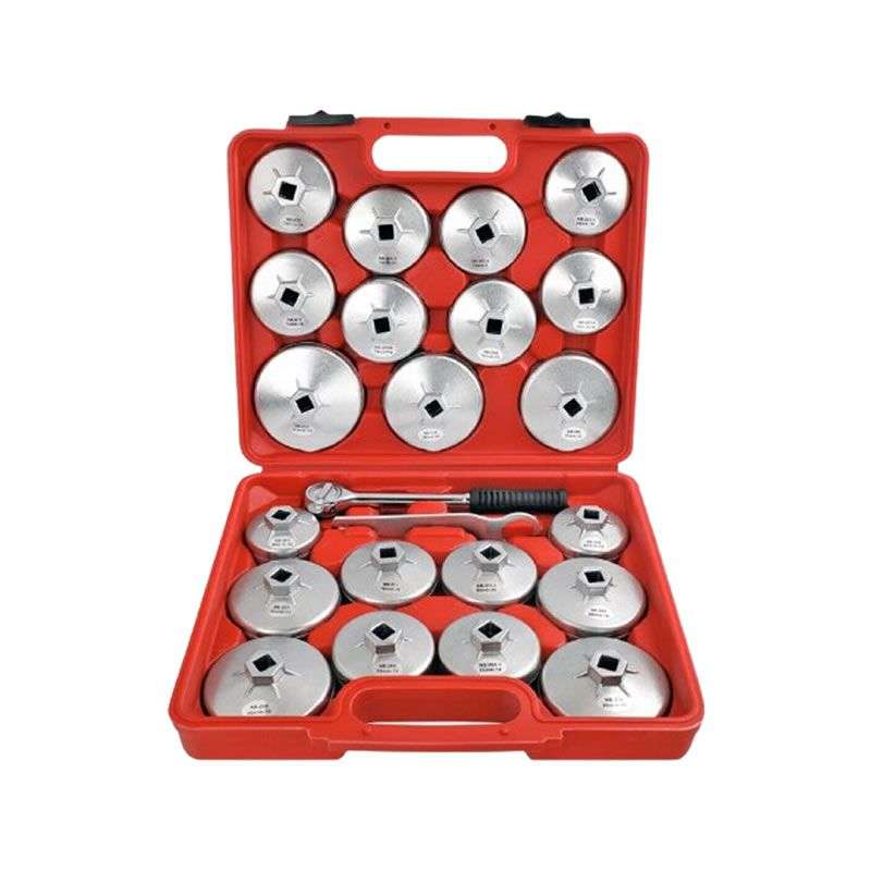 23-Piece Aluminium Oil Filter Socket Wrench Set