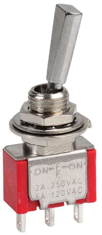 Multicomp Pro (1MS3T6B11M1QE) Toggle Switch, On-Off-On, SPDT