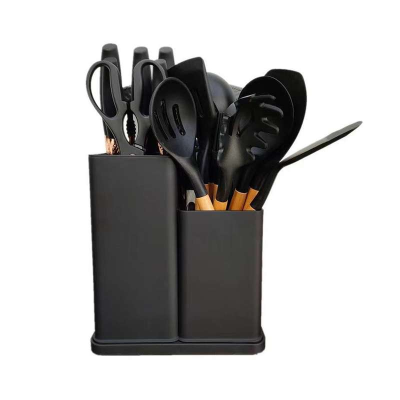9-Piece Kitchen Cookware Set, High-Temperature Safe Silicone Cookware