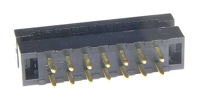Multicomp Pro (MP008726) IDC Connector, Board In Connector, 2 mm, 2 Row