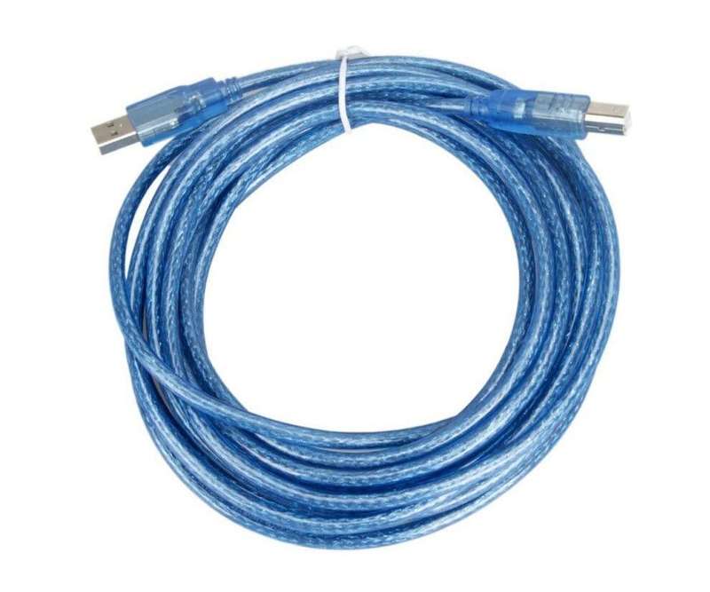 USB 2.0 Printer Cable  10 Meter Fully Shielded USB A to B Cord | Compatible with Printers, PCs...