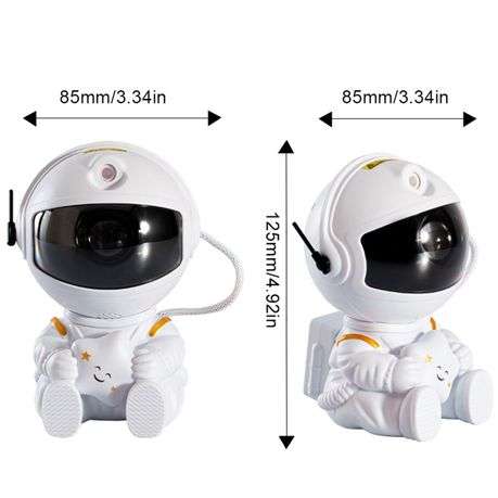 Mini Starry Sky Galaxy Astronaut Night Light LED Lamp Projector for Kids