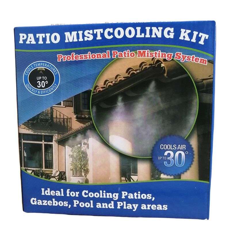 Patio Mist Cooling Kit Cools Air Up To 30 Degree