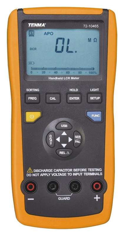 Tenma 72-10465 LCR Meter Hand Held