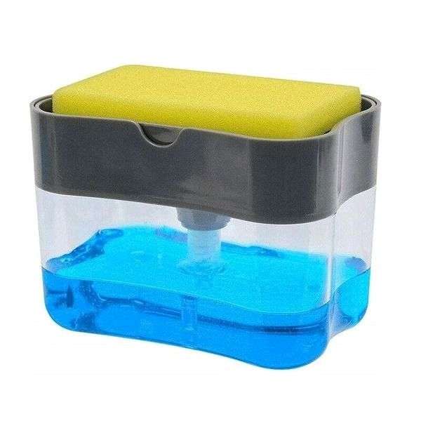 Soap pump and Sponge caddy