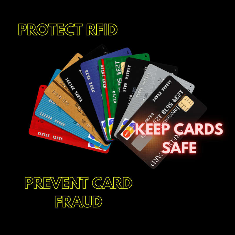 5-Pack RFID Blocking Card Sleeves  NFC Credit Card Protector for Contactless Cards | Slim, Dur...