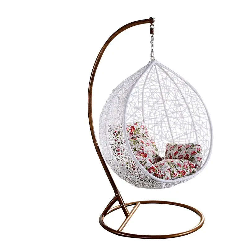 Hanging / Nest Chairs Patio / Garden / Balcony Swing Chairs - White Colour