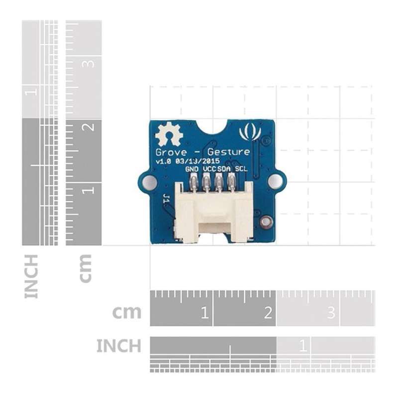 Seeed Studio (101020083) Gesture Sensor, 5 V, 5cm to 10cm, Arduino Board
