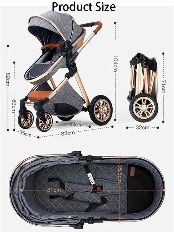 3 in 1 Baby Stroller