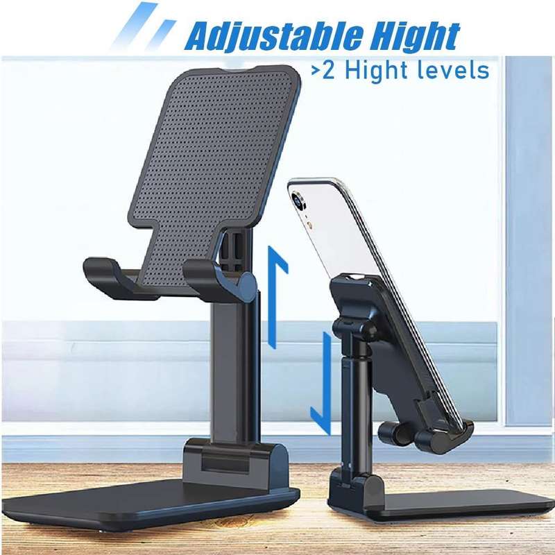 Cell Phone Stand with Angle Height Adjustable & Foldable
