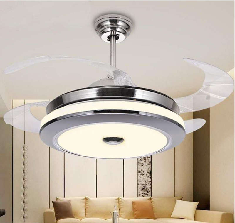 Hello Today Bluetooth Speaker Retractable Ceiling Fan(Display Model)
