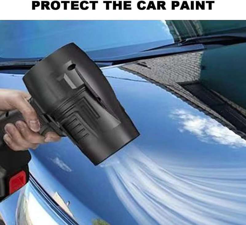 48V High Power Handheld Cordless Air Gun Blow Dryer With 2 Baterries