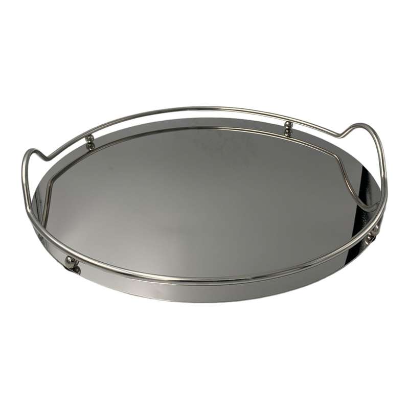 Stainless Steel Mirror Tray 40x40cm