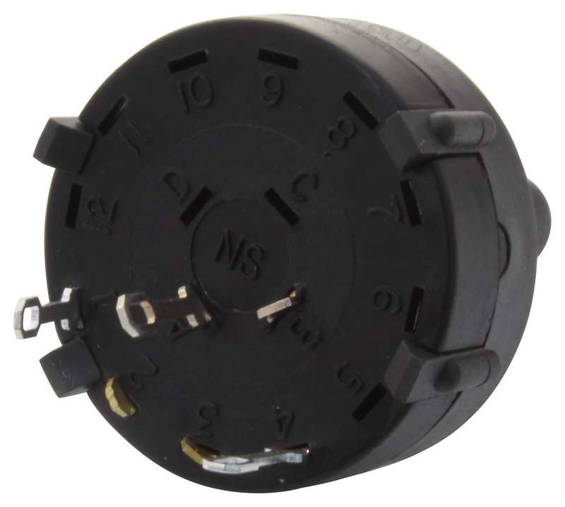 C&K Components (A11405RNZQ) Rotary Switch, 2 Position, 1 Pole, 90 °, 2.5 A