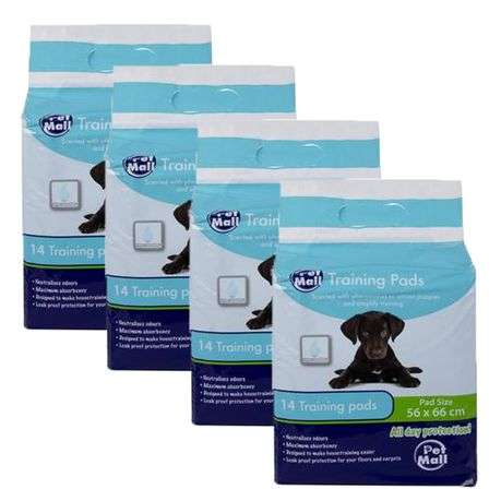 56 Pet puppy training pads /Dog Nappies/ Diapers. Size (56x66cm )
