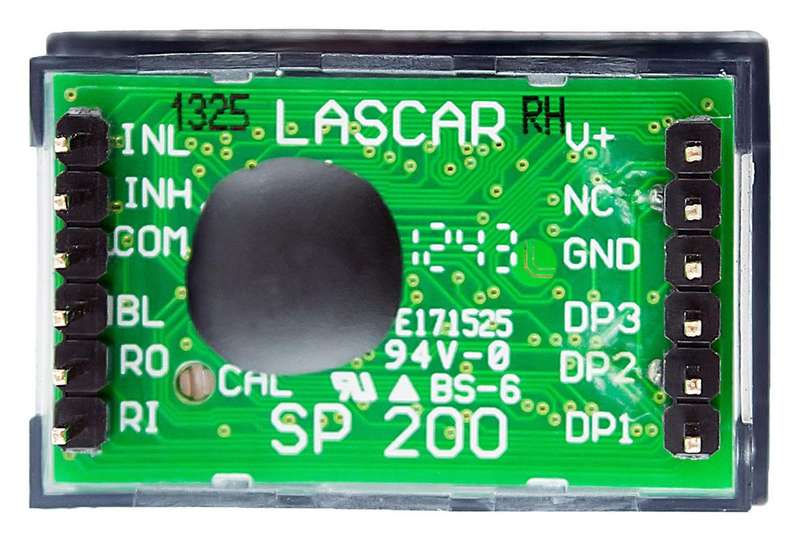 Lascar (SP200) Digital Digital Panel Meter, 3-1/2 Digits, DC Voltage
