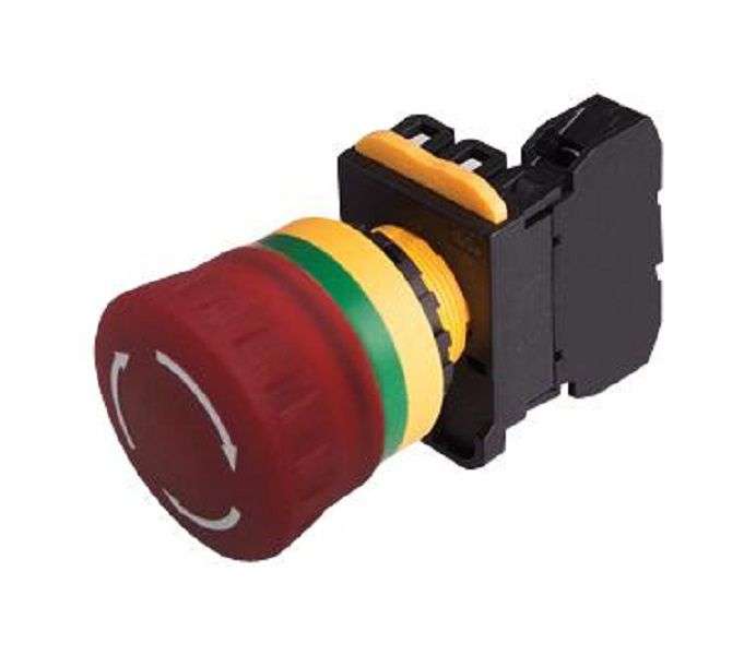 Multicomp Pro (MCA20L-V4E01Q7R) Emergency Stop Switch, Illuminated, SPST-NC