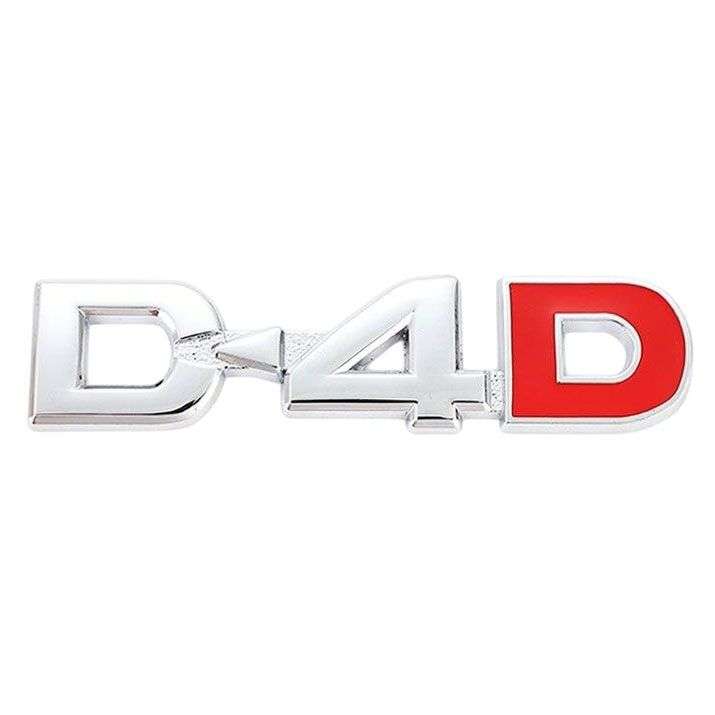 TOYOTA D4D badge