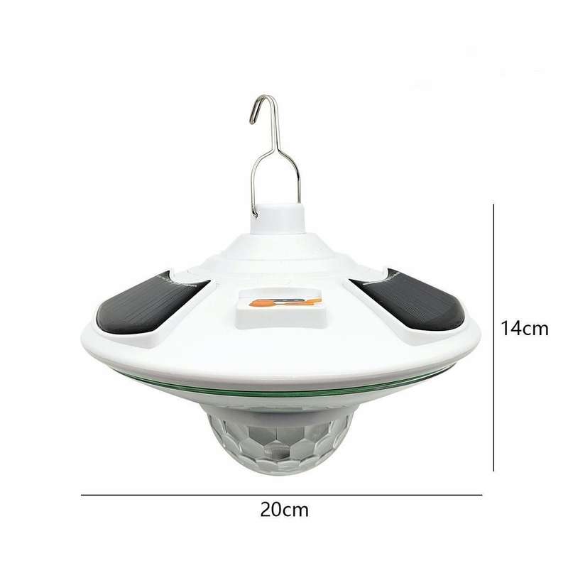 Solar Powered Multifunctional Hook Stage Light