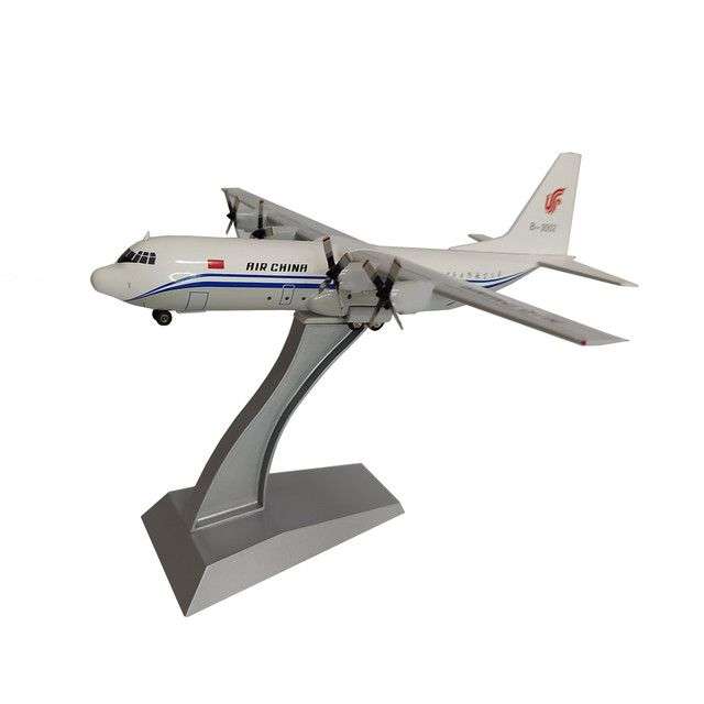 1:200 Scale, Air China Lockheed L-100-30 Hercules, Diecast Display Model.