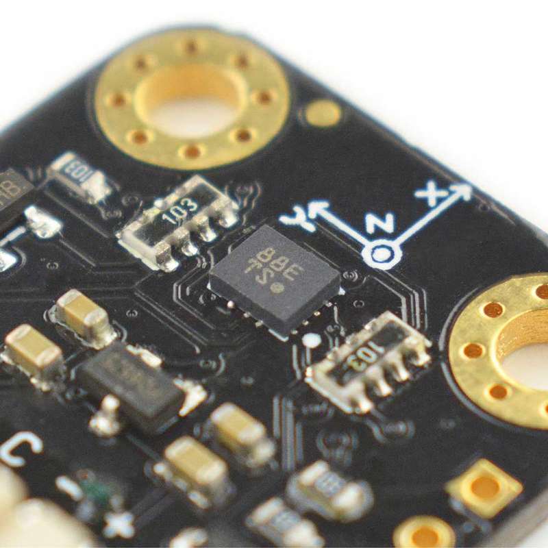 DFRobot (SEN0250) Motion Sensor, I2C BMI160 6-Axis Inertial, DFRduino