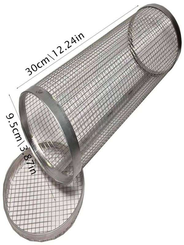 Mihuis Stainless Steel Braai BBQ Cylinder Net Grill