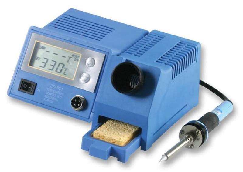 Duratool D00677 240V Plug Type Temperature Controlled Soldering Station