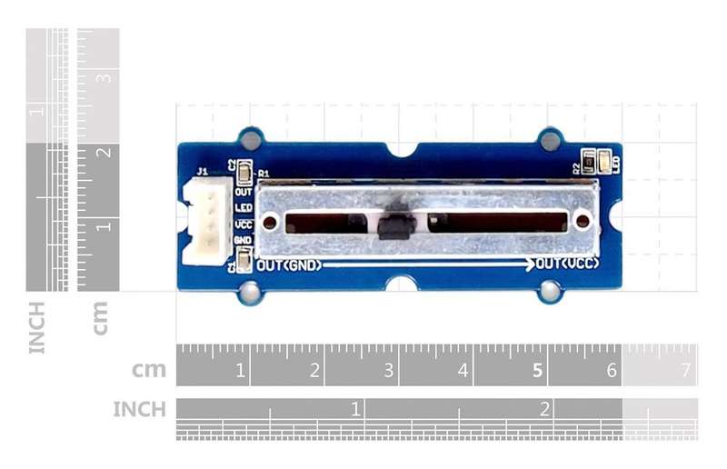 Seeed Studio (101020036) Slide Potentiometer Board, 3.3V to 30V