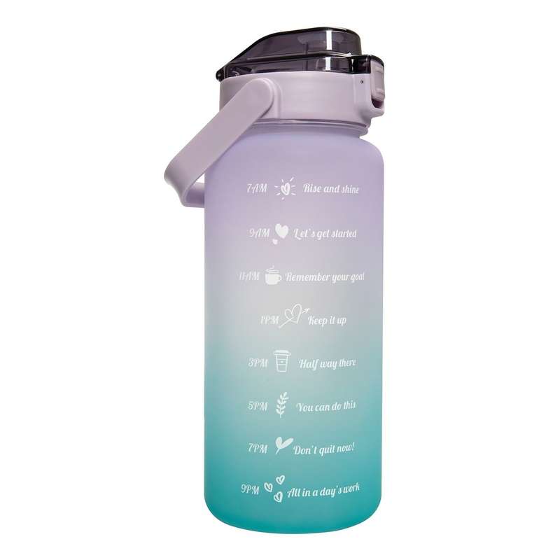 Motivational Water Bottle 2L