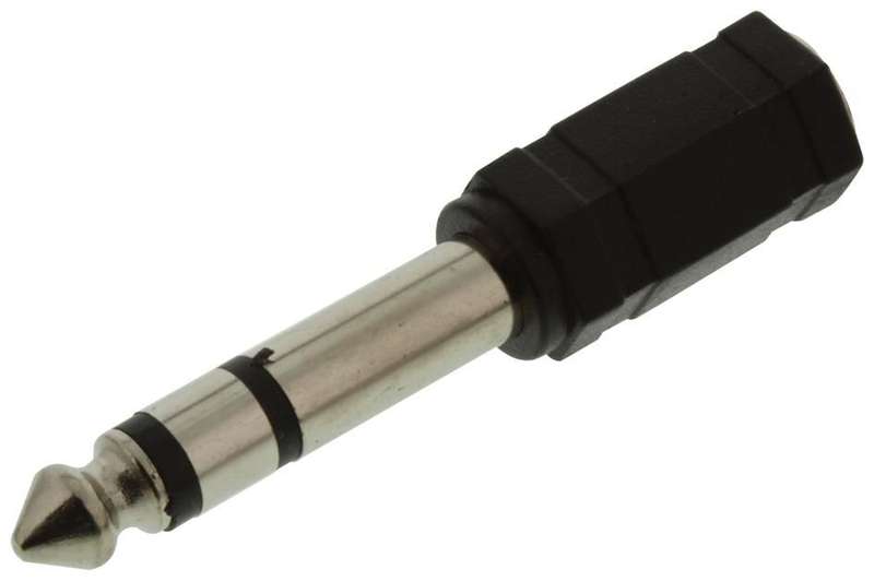 Pro Signal (AR70711) Stereo Plug - 6.35mm, Stereo Receptacle - 3.5mm