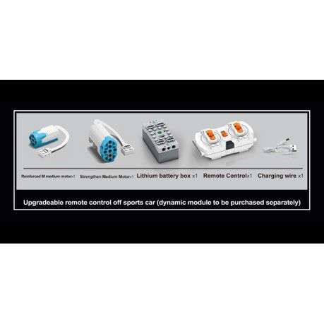 Sembo Technic 1/14 Scale Bugatti Bolide -1499 Pieces - 35cm Long