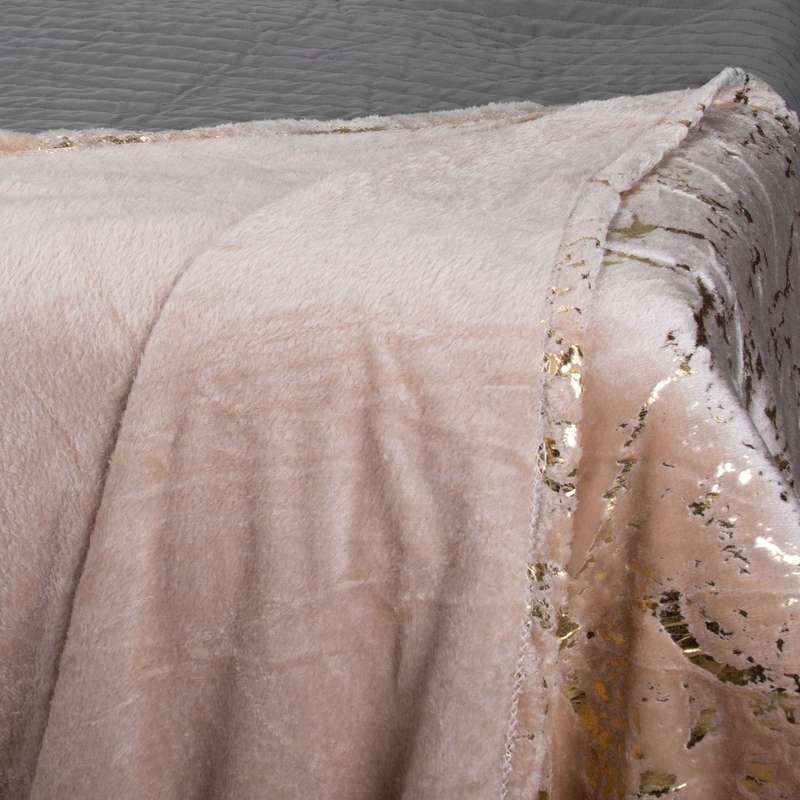FLEECEX- Marble Design Fleece Blanket  - Warm Winter Throw