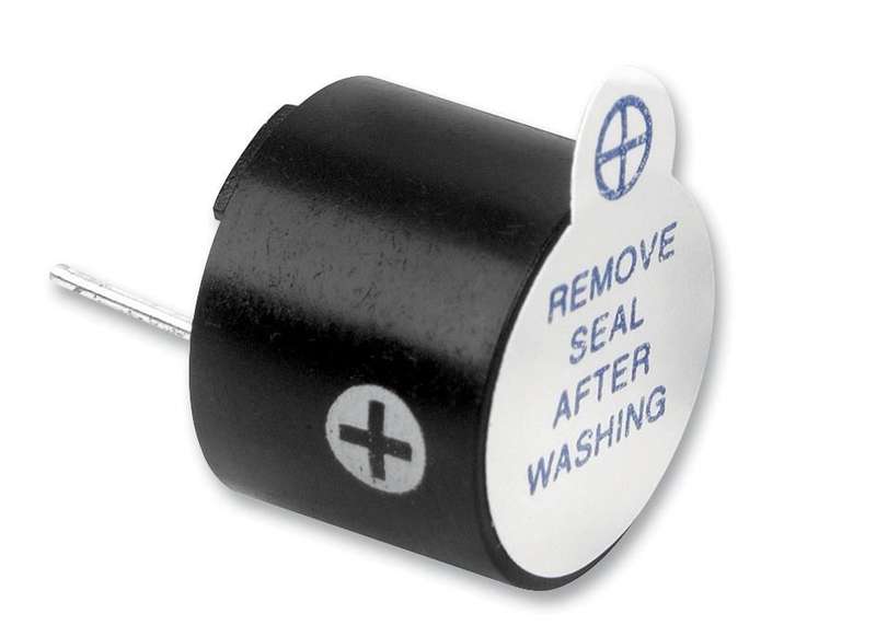 Multicomp Pro (1022399) Transducer, Buzzer, 8 VDC, 30 mA, 85 dB, 2.3 kHz