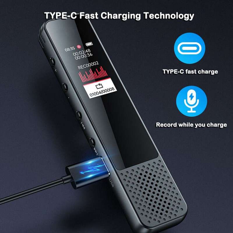16GB Recording Magnetic Mini Voice Activated Recorder Device-G6
