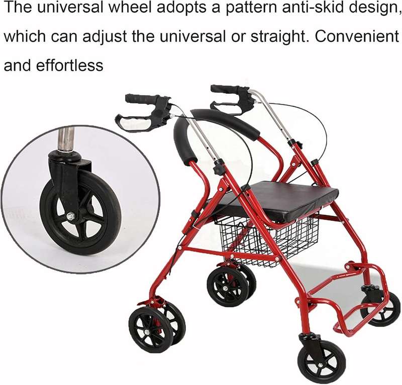 Foldable Rollator for Disabled & Elderly