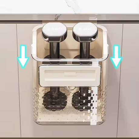 Kitchen Multifunctional Hanging Trash Can