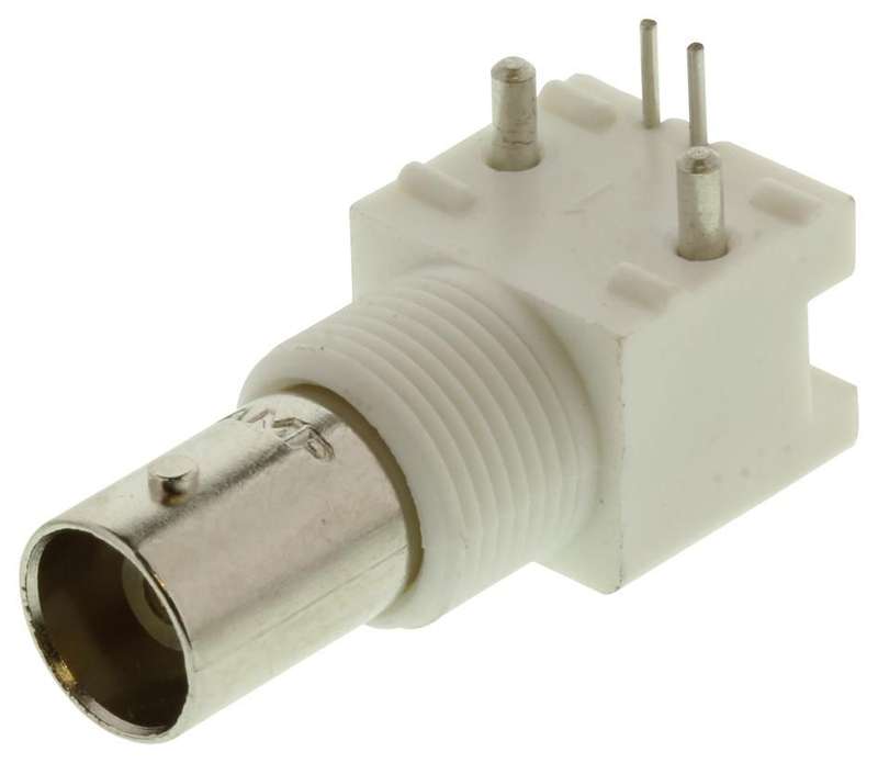 Amp (5227161-7) RF / Coaxial Connector, BNC Coaxial, Right Angle Jack