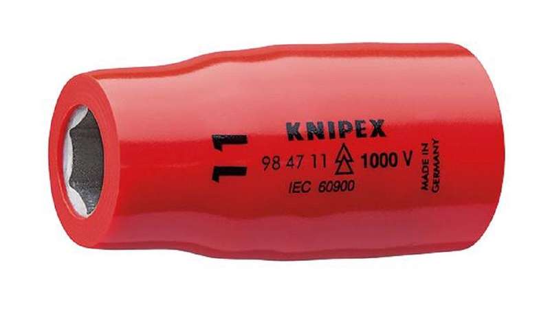 Knipex (98 47 13) Socket, Hexagon, 0.5" Drive, 13 x 55 mm