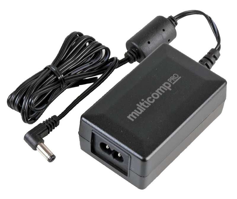 Multicomp Pro (MP001996) AC/DC Power Supply, 1 Output, 24 W, 12 VDC, 2 A