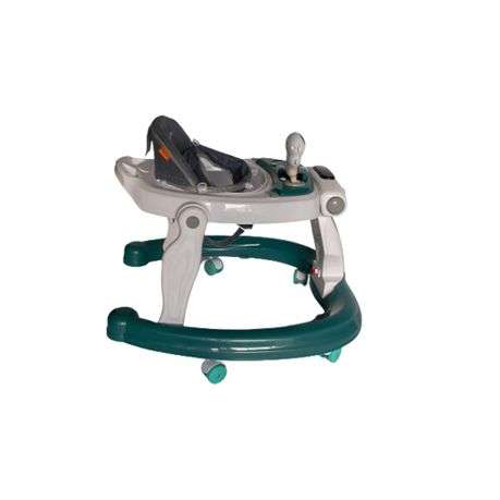 GB Foldable Anti-Rollover Baby Walker - Grey