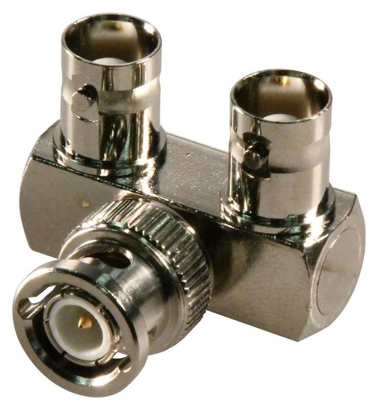 Multicomp Pro (MP-13-39-3-90 DEGREE) RF / Coaxial Adapter, BNC, Plug, BNC