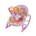 Totland Infant to Toddler Baby Musical Rocker - Pink